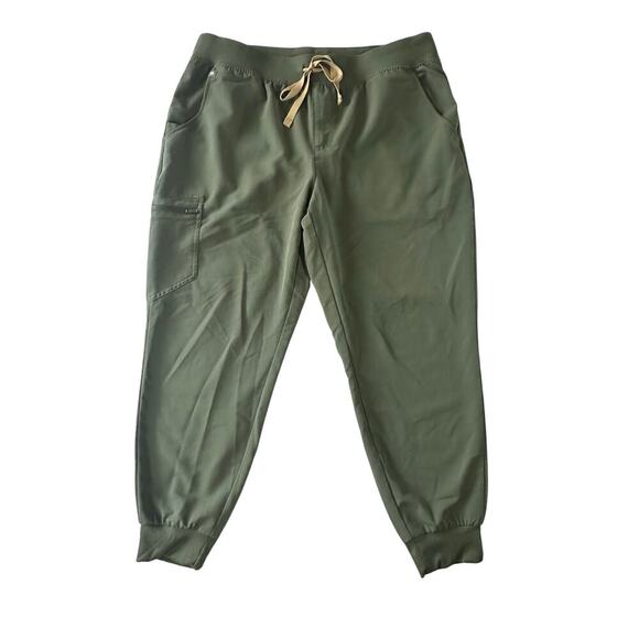 Figs Zamora Jogger Scrub Pants MOSS XL Petite - Picture 1 of 5